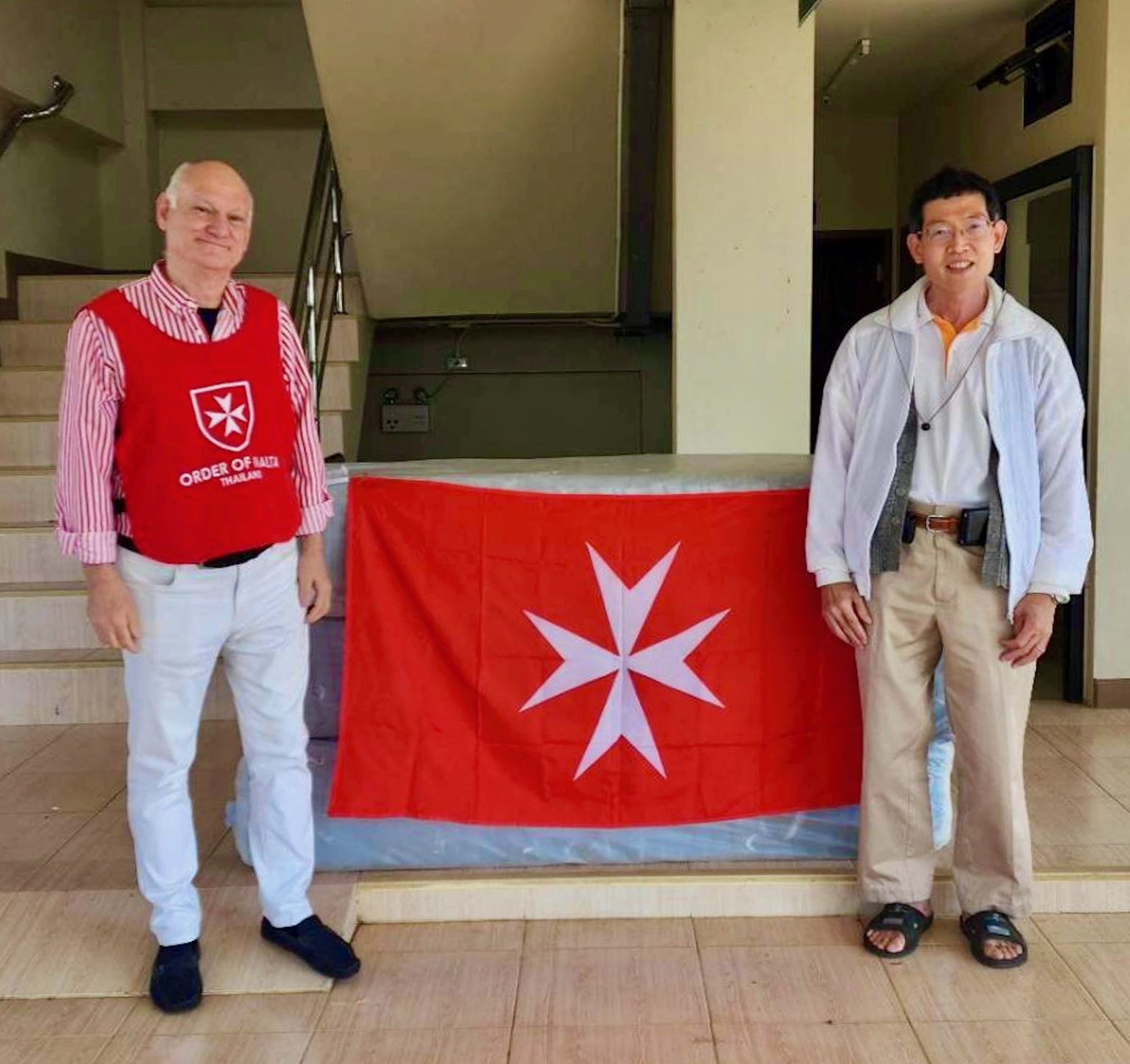 Order of Malta Thailand blanket donation 2022 The Order of Malta Thailand